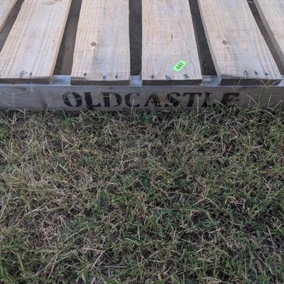 Wooden pallet 48" x 40" x 5"