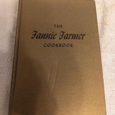 Vintage fannie Farmer Cookbook