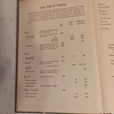Vintage fannie Farmer Cookbook