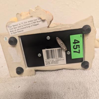 Music box figurine working condition - plays "Memories"