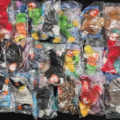 Sale Photo Thumbnail #161: Vintage McDonald's Happy Meal Toy Beanie Baby Lot Sealed

Will receive all items pictured as is.