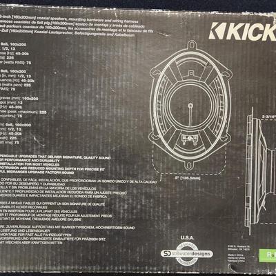 Sale Photo Thumbnail #4: Kicker 6x8 Car Speaker 225w Peak 4ohm (1) - Sony CDX-GT575UP FM/AM Compact Disc Player Sirius XM 

Will receive all items pictured as is. Both working & in great condition