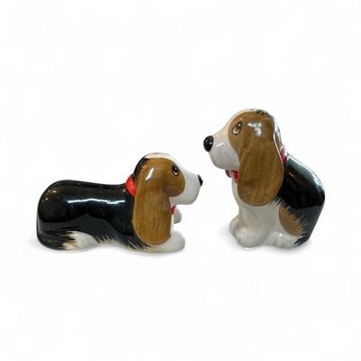 Sale Photo Thumbnail #272: Pioneer Woman Basset Hound Salt and Pepper Shaker Set