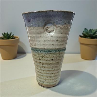 Sale Photo Thumbnail #285: Handmade Pottery Vase  Approximately 5" Tall