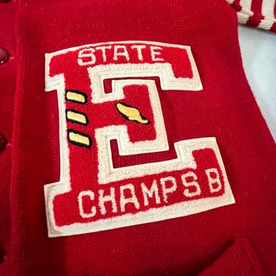 Lot 3 Eaton HS Letter Sweater State Champs