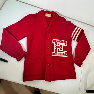 Lot 3 Eaton HS Letter Sweater State Champs