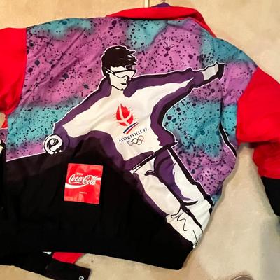 Lot 4 WOW 1992 Olympic Coke Jacket