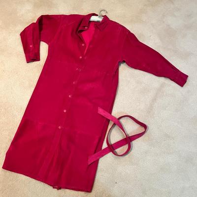 Lot 6 Vintage 80s Leather Dress