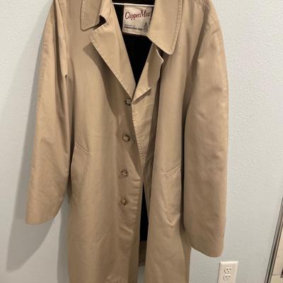 4 men’s dress coats