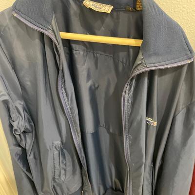 2 vintage jackets one Lacoste and one HS
