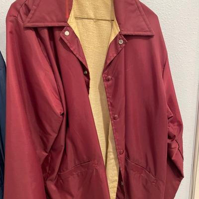 2 vintage jackets one Lacoste and one HS