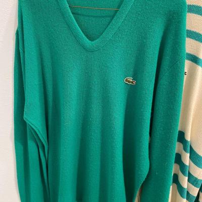 Men’s vintage green sweaters