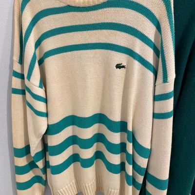 Men’s vintage green sweaters