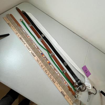 Lot 21 Belts