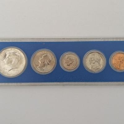 1965 US Special Mint Set SMS 40% Silver Kennedy Half Dollar Original Sealed Blue Holder RARE