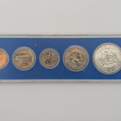 1965 US Special Mint Set SMS 40% Silver Kennedy Half Dollar Original Sealed Blue Holder RARE