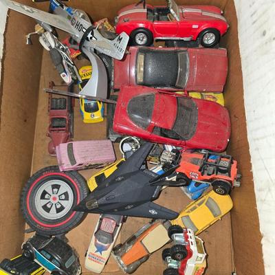 Small box full of small toys