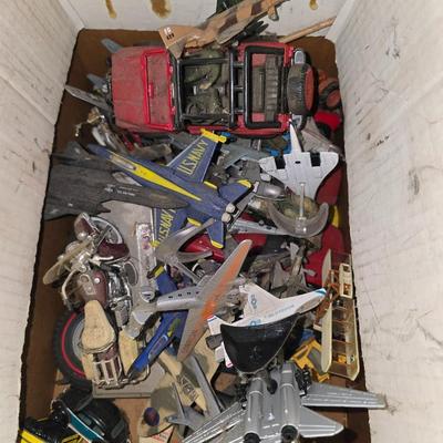 Small box full of small toys