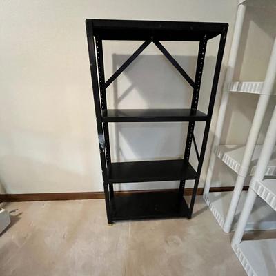 Lot 49 Black Metal shelf