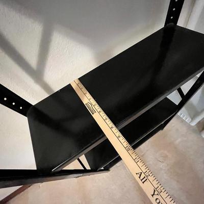 Lot 49 Black Metal shelf