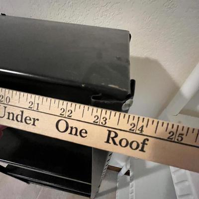 Lot 49 Black Metal shelf