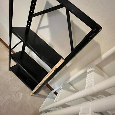Lot 49 Black Metal shelf