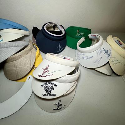 Lot 53 Golf visors
