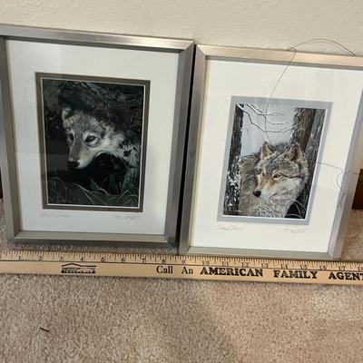 Lot 59 Wolf prints