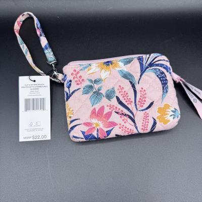 Lot of 5 Vera Bradley Items: Zip Card Pouch & Mini Belt Bag.