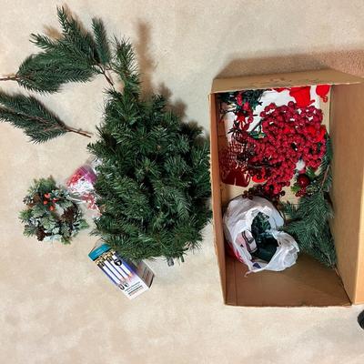 Lot 66 Christmas greenery lot