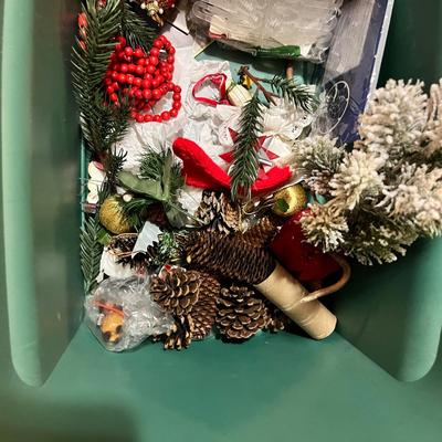 Lot 68 Tub of Christmas