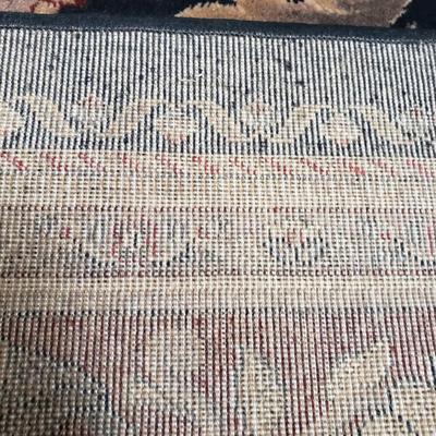 Regal Medallion Black Area Rug 10' x 13' (LR-KD)