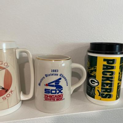 Sports mugs and coasters