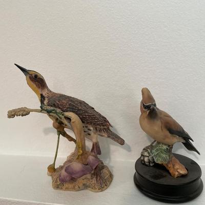 Porcelain bird decor