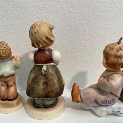 Norman Rockwell and Goebel figures