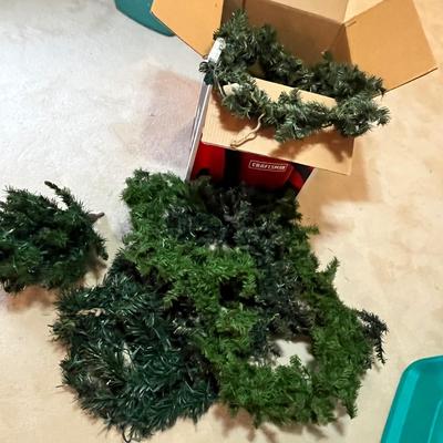 Lot 72 Box of more Christmas Greenery