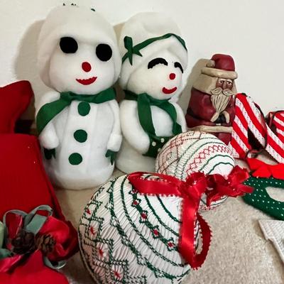 Lot 76 Vintage Christmas Decor