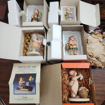Collection of 5 M.J. Goebel Hummel Figurines