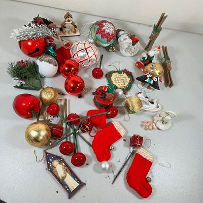 Lot 85 Christmas ornaments