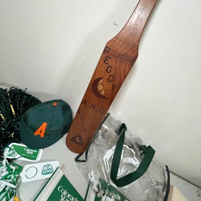 Lot 99 CSU memorabilia