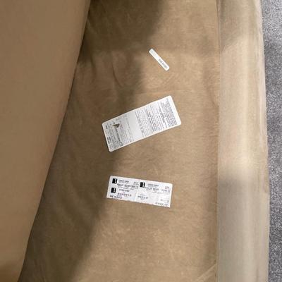 Cream puffy sofa