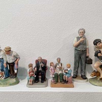 Multiple N. Rockwell figures