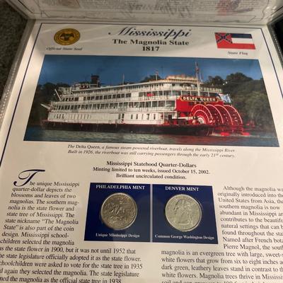 Statehood and Am the Beautiful quarters collection