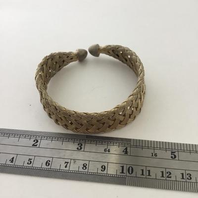 Unmarked cuff bracelet