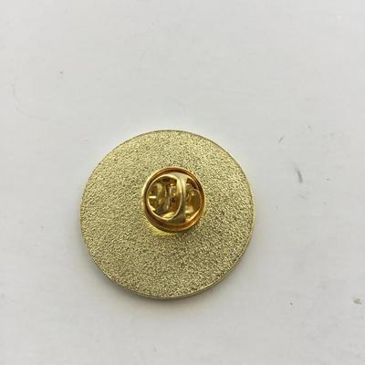 Gold tone adventure push pin