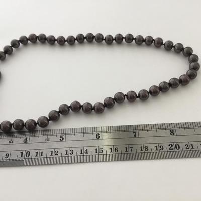 CA marked beautiful collar beaded necklace