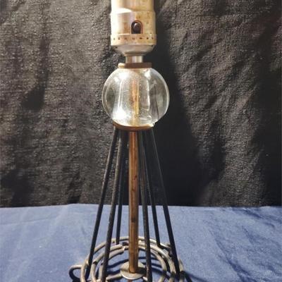 Atomic era lamp