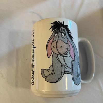 Sale Photo Thumbnail #368: Set of 4 Walt Disney Assorted Coffee Mugs