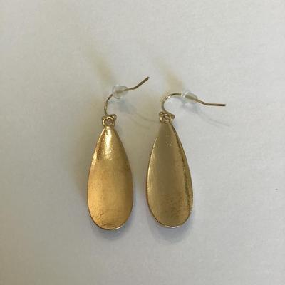Cute fruit polymer clay teardrop dangle earrings