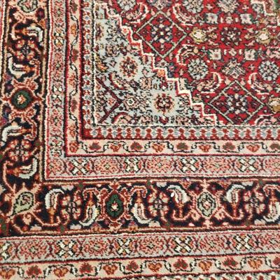 Green and Red Area Rug 9' x 6' (BLR-KD)